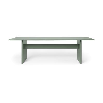 ferm LIVING Rink ruokapöytä large 240 x 90 x 74 cm Tea green