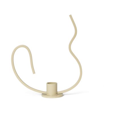 ferm LIVING Valse kynttilänjalka low Cashmere | Alk. 19,00 €