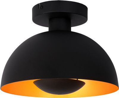 Lucide Siemon kattovalaisin Ø25 cm musta | Alk. 49,51 €