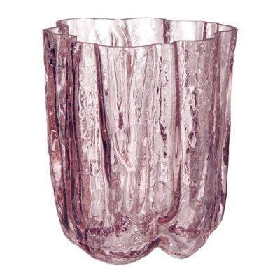 Kosta Boda - Crackle Maljakko 12 cm Vaaleanpunainen | Alk. 60,00 €