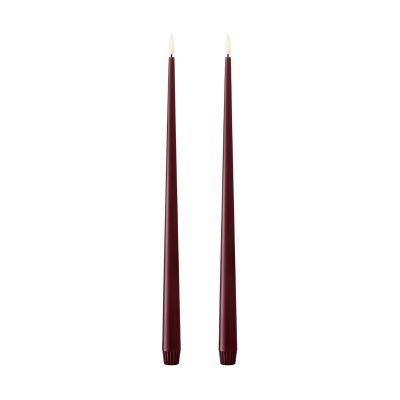 ester & erik ester & erik kruunukynttilä LED 40 cm 2-pakkaus 44/2 Deep Wine | Alk. 39,00 €