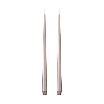 ester & erik ester & erik kruunukynttilä LED 40 cm 2-pakkaus 94 Champagne Metallic | Alk. 30,90 €