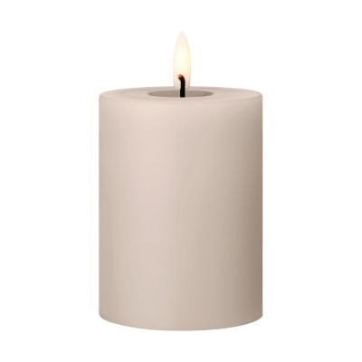 ester & erik ester & erik pöytäkynttilä LED Ø7,5x10 cm 22 Linen Grey | Alk. 25,20 €