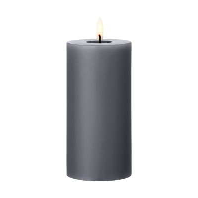 ester & erik ester & erik pöytäkynttilä LED Ø7,5x15 cm 74 Dark Slate | Alk. 23,90 €