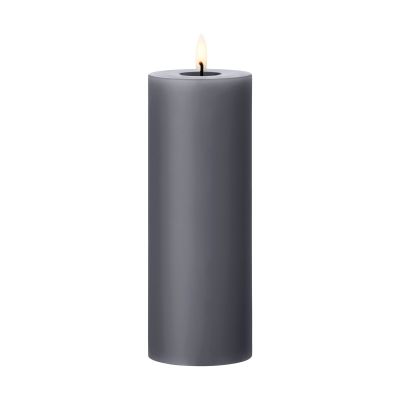 ester & erik ester & erik pöytäkynttilä LED Ø7,5x20 cm 74 Dark Slate | Alk. 29,00 €