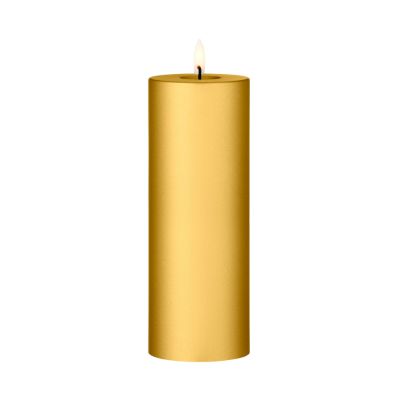 ester & erik ester & erik pöytäkynttilä LED Ø7,5x20 cm 90 Gold Metallic | Alk. 26,00 €