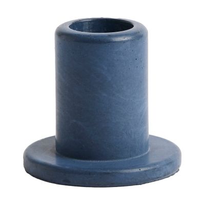 HAY Tube kynttilänjalka betoni 5,5 cm Midnight blue | Alk. 8,10 €