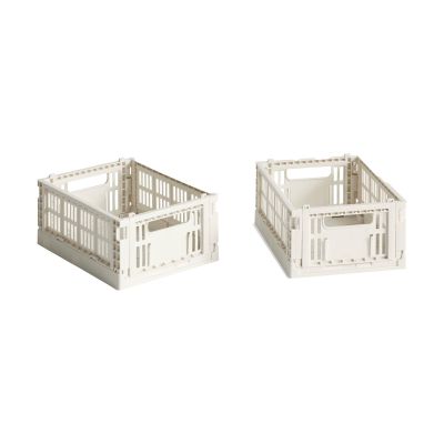 HAY HAY Colour Crate Mini 2-pack 13x17 cm Off white | Alk. 7,00 €