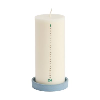 HAY Calendar kynttilä ja kynttilälyhty 6,8 cm Delicate Off white-black-green