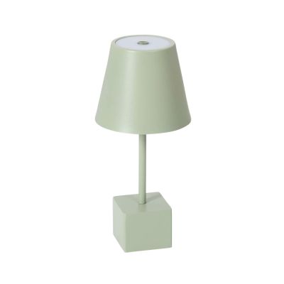 Lindby - Janea Cube Portable Pöytävalaisin Dim. IP54 Vihreä | Alk. 28,90 €