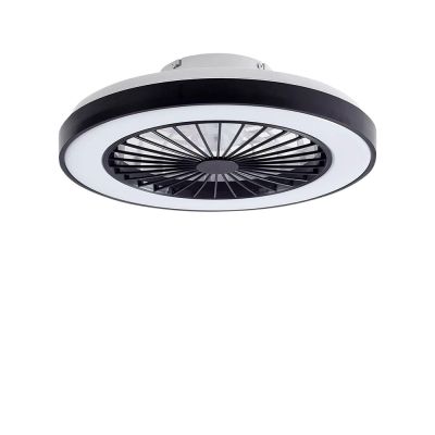 Lindby - Teleo LED Kattotuuletin Musta | Alk. 196,90 €