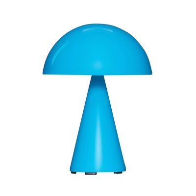 Hübsch - Mush LED Portable Pöytävalaisin Dim. Sininen | Alk. 70,00 €