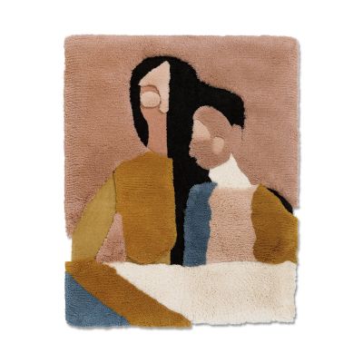 Ogeborg Cutting Edges Sisters at the same table villamatto 104x130 cm | Alk. 1 062,90 €
