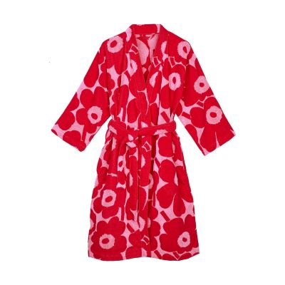 Marimekko Unikko kylpytakki Punainen, M | Alk. 129,35 €