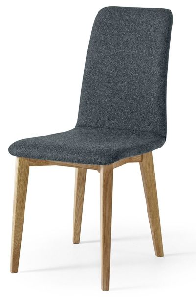 Torkelson Mood tuoli tummanharmaa, öljytty tammi jalat | Alk. 399,00 €