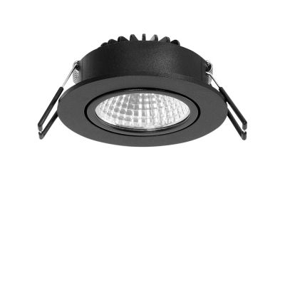 Arcchio - Zarik LED Upotettu kohta 3000K Musta Arcchio | Alk. 32,00 €