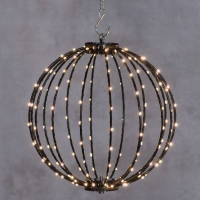 Finnlumor LED-valopallo Ø30 cm musta | Alk. 28,95 €