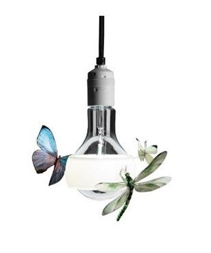 Ingo Maurer - Johnny B. Butterfly Riippuvalaisin 170cm White | Alk. 2 680,00 €