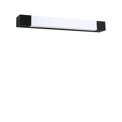 Paulmann - Quasar LED Seinävalaisin 7,5W IP44 Musta | Alk. 120,00 €