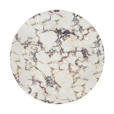 Audo Copenhagen Androgyne pöytälevy sivupöytä Ø65 cm Calacatta Viola | Alk. 670,00 €