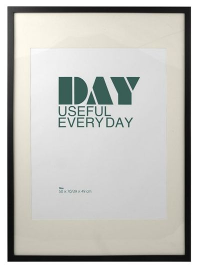 Valokuvakehys Day 50x70 cm musta | Alk. 8,45 €