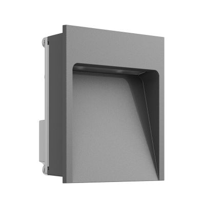 Flos - My Way Ulkona Upotettu Seinävalaisin 110X100 2700K Antrasiitti | Alk. 316,00 €