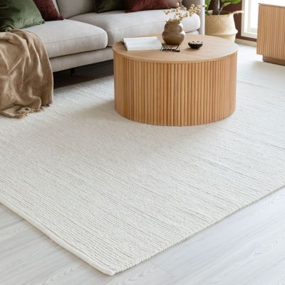 Mattokymppi Anna villamatto 240x340 cm luonnonvalkoinen | Alk. 469,00 €