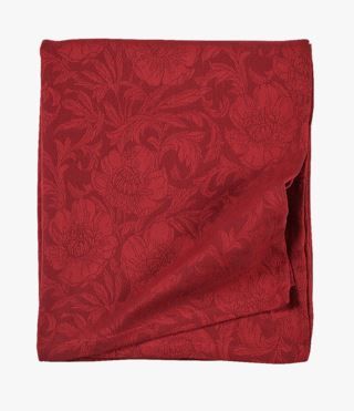 hemtex Amandine jakardikudottu pöytäliina punainen | Alk. 79,95 €