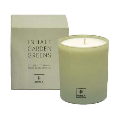 Himla Inhale tuoksukynttilä 230 g Puutarhan vihreät | Alk. 23,00 €