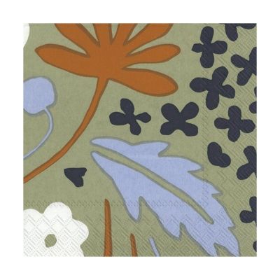 Marimekko Suvi lautasliina 33x33 cm 20 kpl Vihreä | Alk. 5,70 €