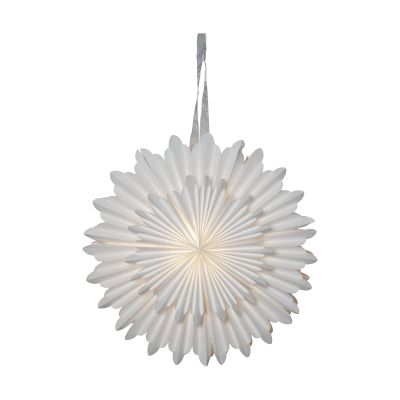 Star Trading Crystal paperitähti Ø55 cm Valkoinen