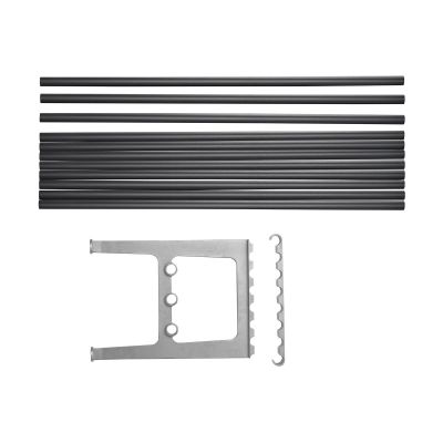 Essem Design Nostalgi korotettu penkki 100 cm Musta-alumiini | Alk. 650,09 €
