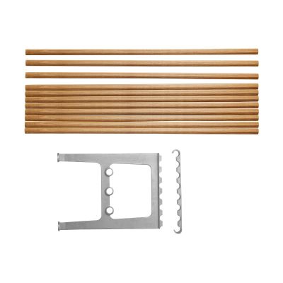 Essem Design Nostalgi korotettu penkki 100 cm Tammi-alumiini | Alk. 650,09 €