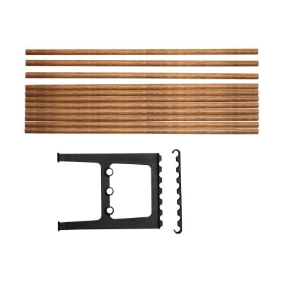 Essem Design Nostalgi korotettu penkki 100 cm Bambu-musta | Alk. 650,09 €