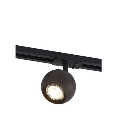 Lindby - Linaro Round Kiskospottivalaisin GU10 Musta | Alk. 22,90 €