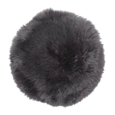 Skinnwille, Gently Istuintyyny lampaannahasta ø34 cm Steel Grey | Alk. 24,00 €