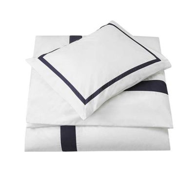 Newport Mayfair pussilakana valkoinen/sininen