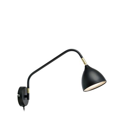 Markslöjd - Valencia Seinävalaisin Musta/Messinki | Alk. 75,00 €