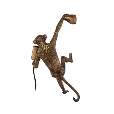 Lindby - Nirvathia Monkey Seinävalaisin Messinki