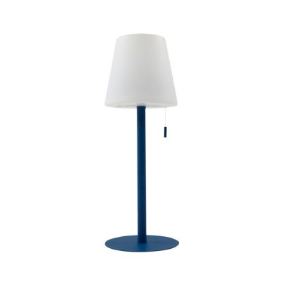 Lindby - Azalea LED Portable Pöytävalaisin IP44 Valkoinen/Sininen | Alk. 28,90 €