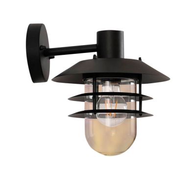 Lindby - Meliora Ulkona Seinävalaisin Musta | Alk. 39,90 €