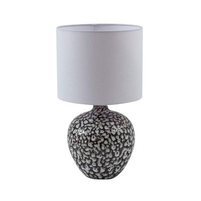 Lindby - Thalassia Pöytävalaisin Ø26 Musta/Valkoinen | Alk. 75,90 €
