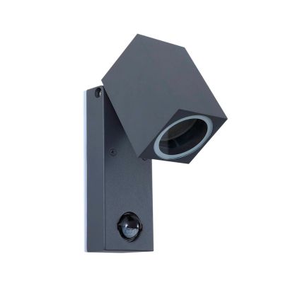 Lindby - Othil Ulkona Seinävalaisin w/Sensori Harmaa | Alk. 34,90 €