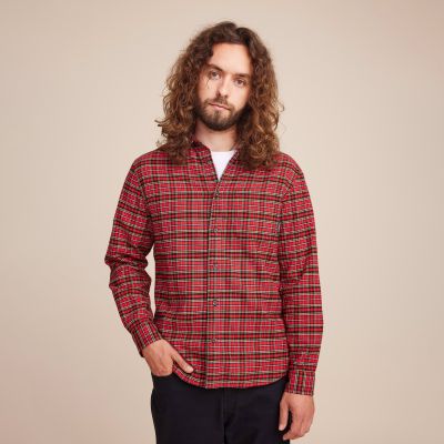 Finlayson Reino Flanellipaita Punainen