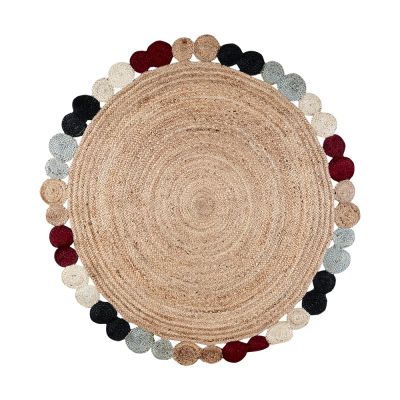 Affari of Sweden, JUNI matto luonnon/monivärinen Ø150 cm | Alk. 122,00 €