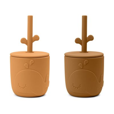 Done by deer Wally muki peekaboo pillillä 2 kpl Sinappi | Alk. 18,00 €