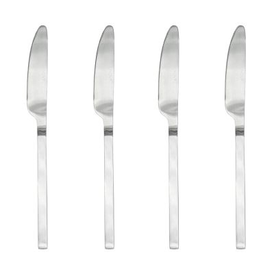 OYOY Yuka veitsi 4-pack Harjattu teräs | Alk. 18,00 €