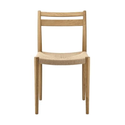 1898 Fridhem ruokapöydäntuoli Papercord-laquered oak | Alk. 287,80 €
