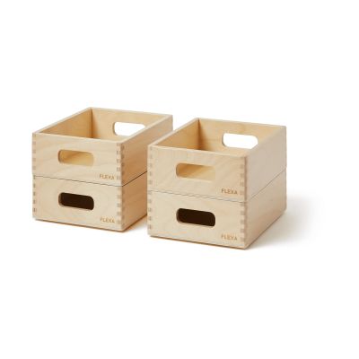 FLEXA Play-säilytyslaatikko 2 kpl Pitkä | Alk. 39,90 €