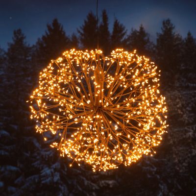 Finnlumor Valopallo Ø50 cm 1080 micro-LED meripihka | Alk. 68,90 €